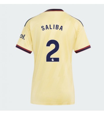 Arsenal William Saliba #2 Replika Tredje Tröja Damer 2026-27 Kortärmad